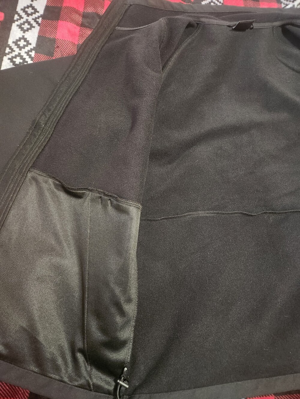 The North Face Camden Soft Shell Jacket Men's M Black WindWall Full Zip - Picture 11 of 11